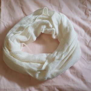 White Infinity Scarf